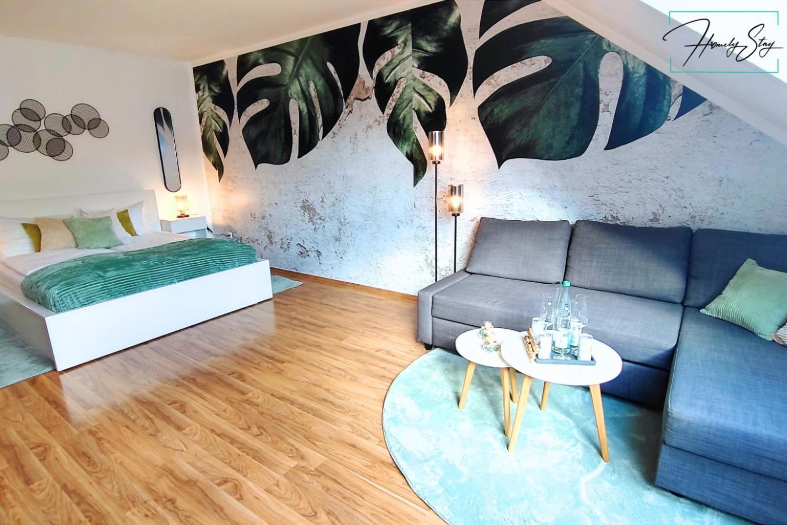 Homely Stay Serenity Greens - Stylisch Studio-Apartment With Kitchen - 10 Min To Central Station, Pet Friendly Munich Exterior photo